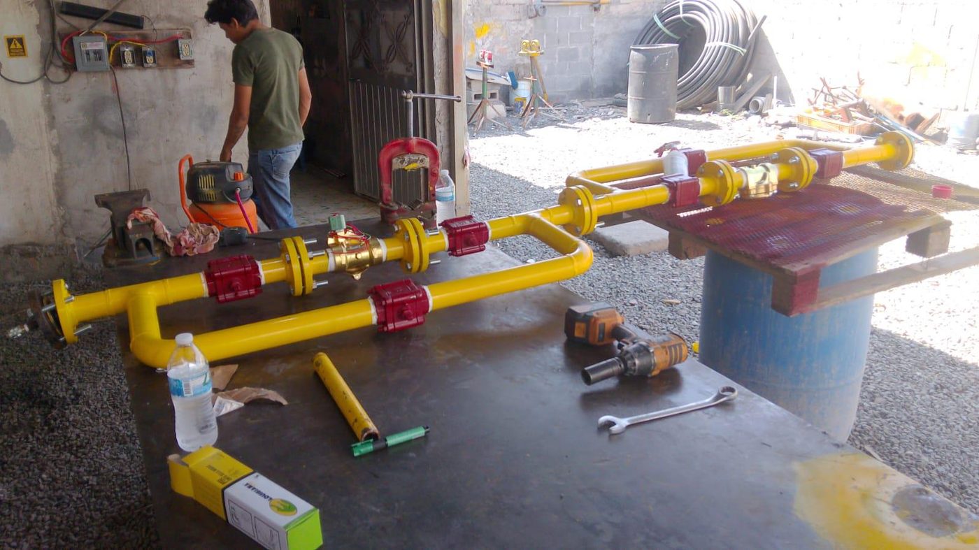Tren de regulación de gas natural prefabricado por VIIA GROUP